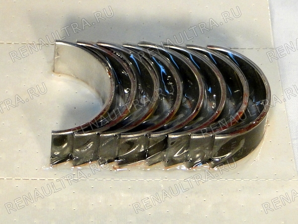 Фото запчасти рено renault parts, nissan ниссан: Вкладыши шатунные к-т E7J Код производителя AEB4508 0,25мм Производитель AE