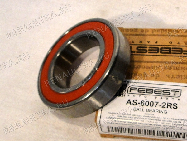 Фото запчасти рено renault parts, nissan ниссан: Промежуточный подшипникКод производителя AS-6007-2RS Производитель 