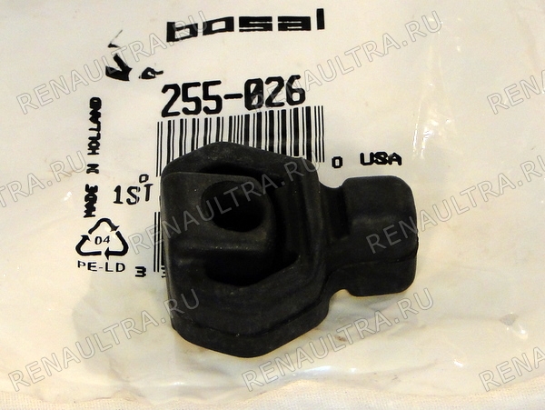 Фото запчасти рено renault parts, nissan ниссан: Резинка глушителя R19 Код производителя 255-026 Производитель Bosal 